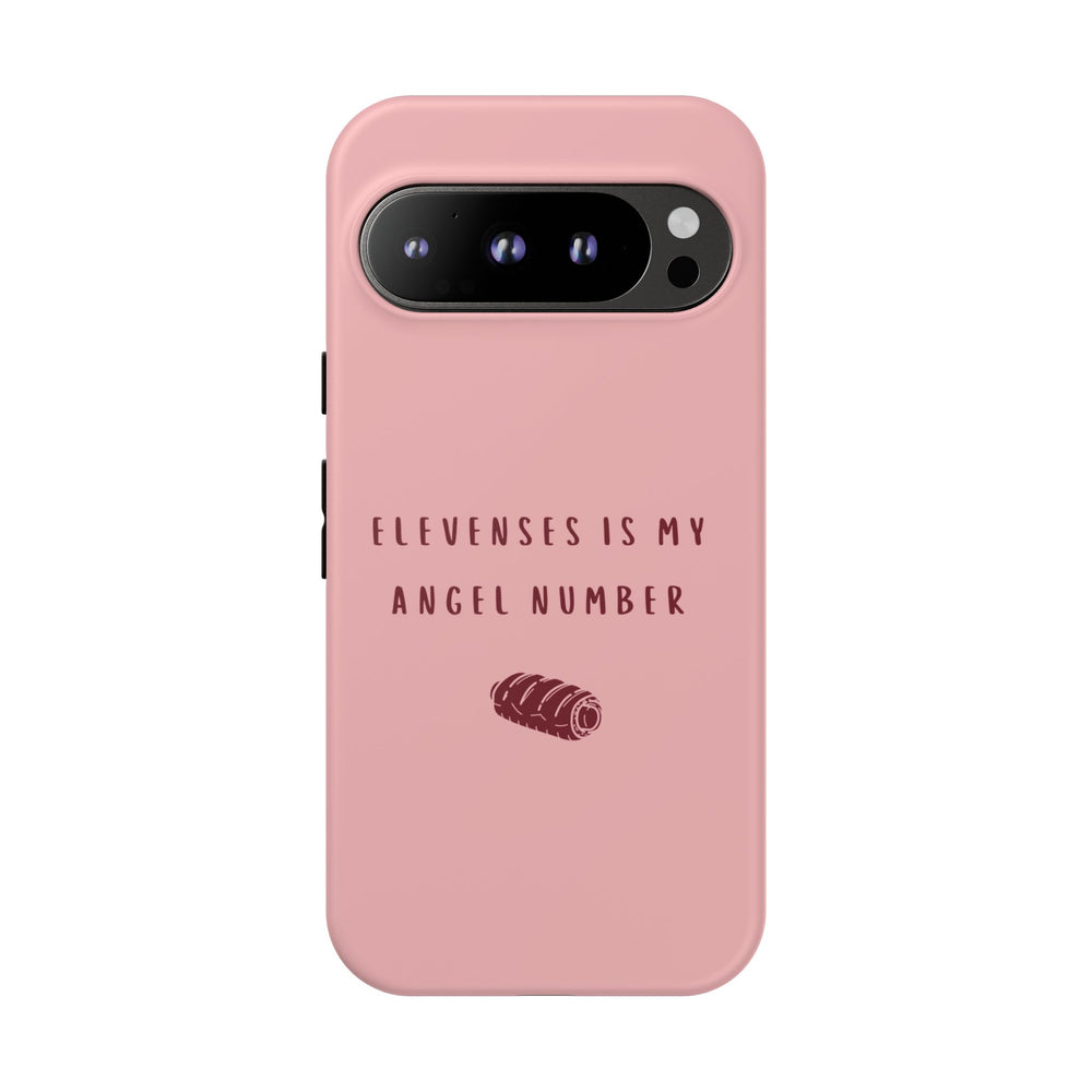 Pink & Burgundy 'Elevenses Is My Angel Number' Case