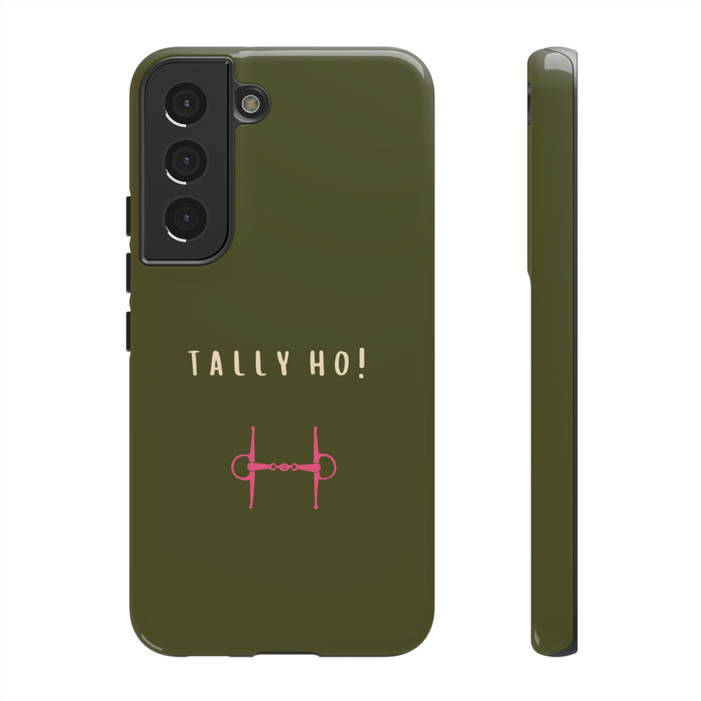 Green & Pink 'Tally Ho!' (Snaffle)