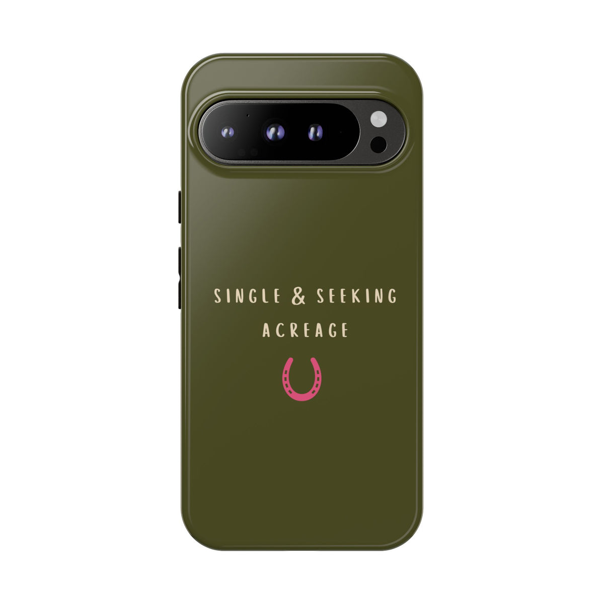 Green & Pink Single & Seeking Acreage Case