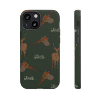 Field Green 'Boys Stags & Pheasants' Case  | CBC x Country Cases