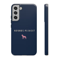 Navy & Pink 'Hounds Please' Case