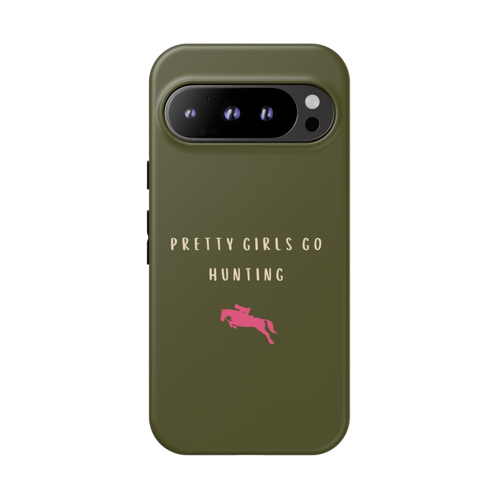 Green & Pink 'Pretty Girls Go Hunting' (Horse)