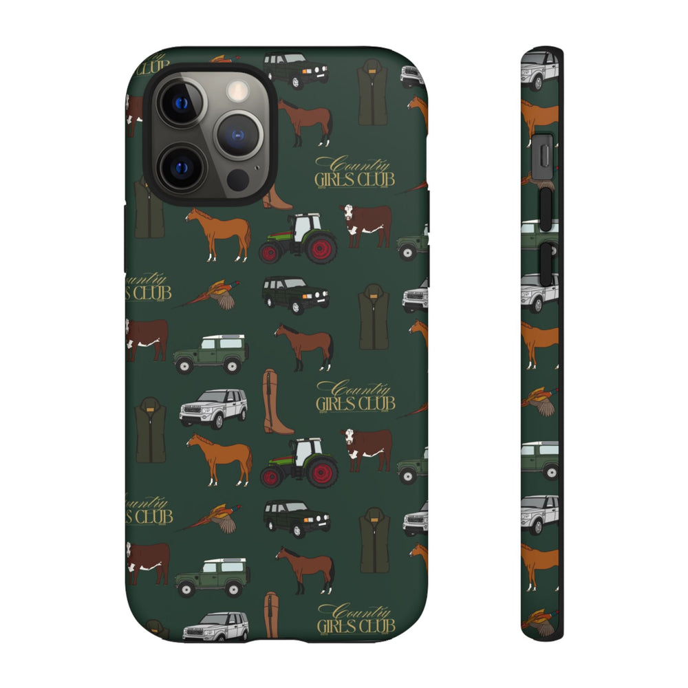 Green Country Girls Club x Country Cases iPhone Case