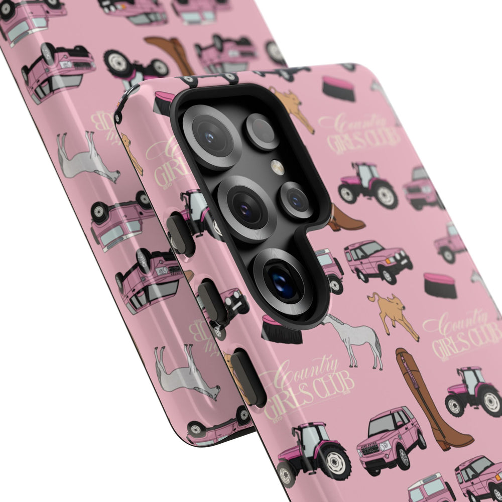 Pink Country Girls Club x Country Cases Android Phone Case