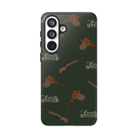 Field Green 'Boys Pheasants & Shotguns' Case  | CBC x Country Cases