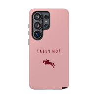 Pink & Burgundy 'Tally Ho!' (Horse) Case