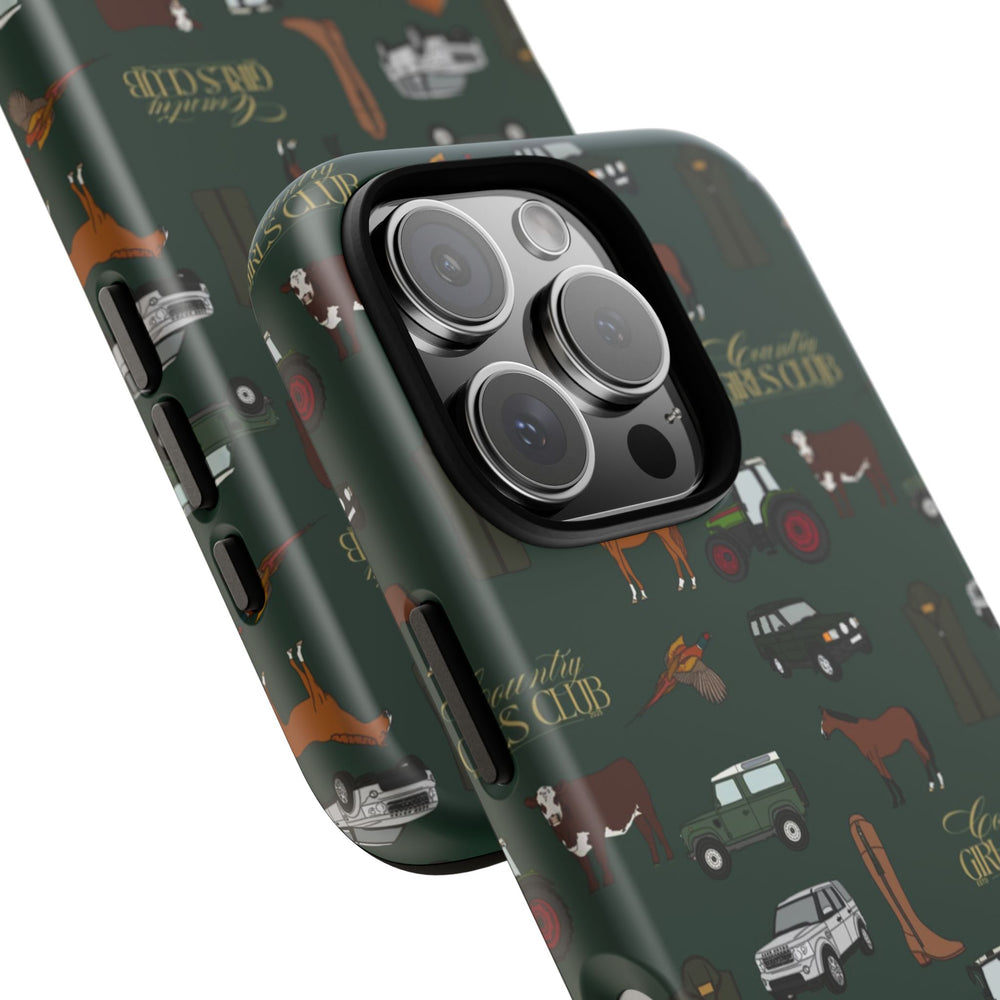 Green Country Girls Club x Country Cases iPhone Case