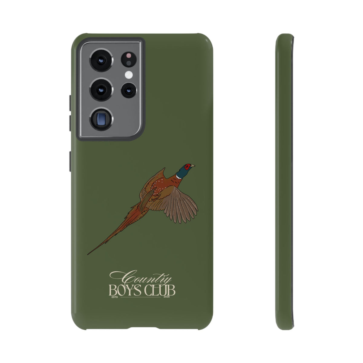 Green Country Boys Club Pheasant Case  | CGC x Country Cases