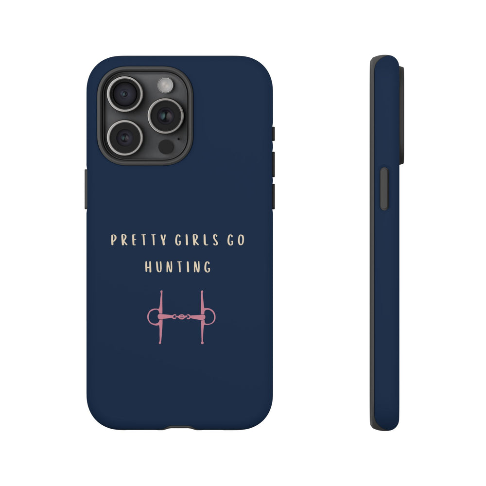 Navy & Pink 'Pretty Girls Go Hunting' (Snaffle)
