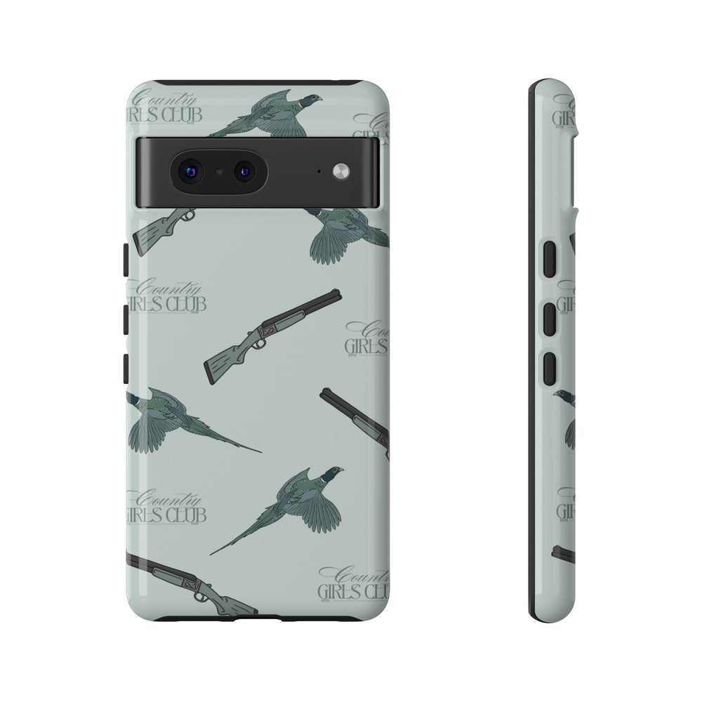 Blue 'Girls Pheasants & Shotguns' Case  | CGC x Country Cases