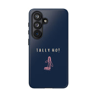 Navy & Pink 'Tally Ho!' (Bridle)