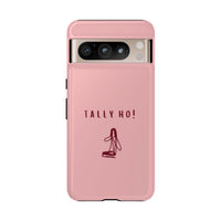 Pink & Burgundy 'Tally Ho!' (Bridle)