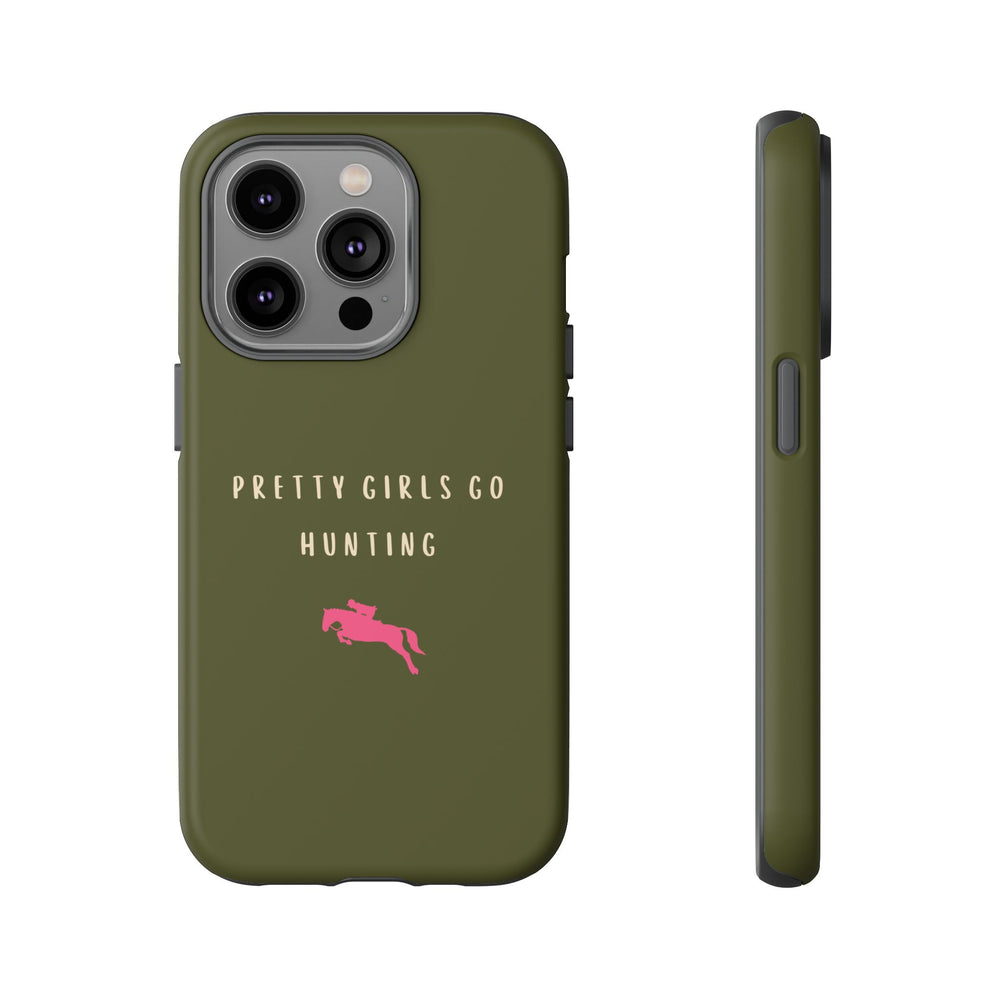 Green & Pink 'Pretty Girls Go Hunting' (Horse)