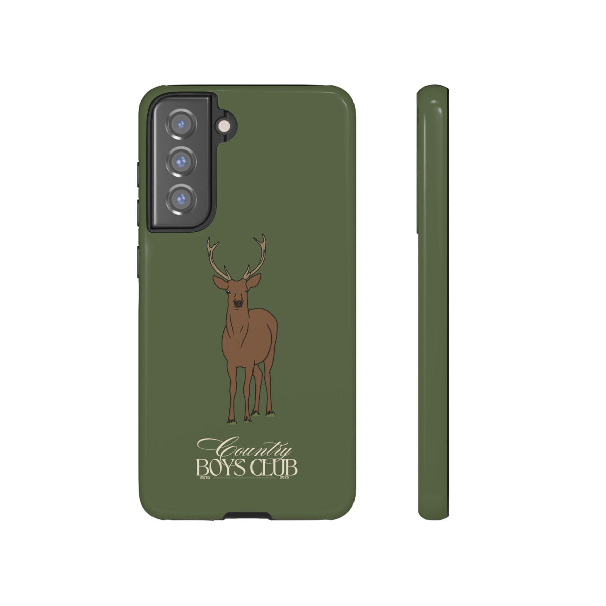 Green Country Boys Club Deer Stalking Case  | CGC x Country Cases