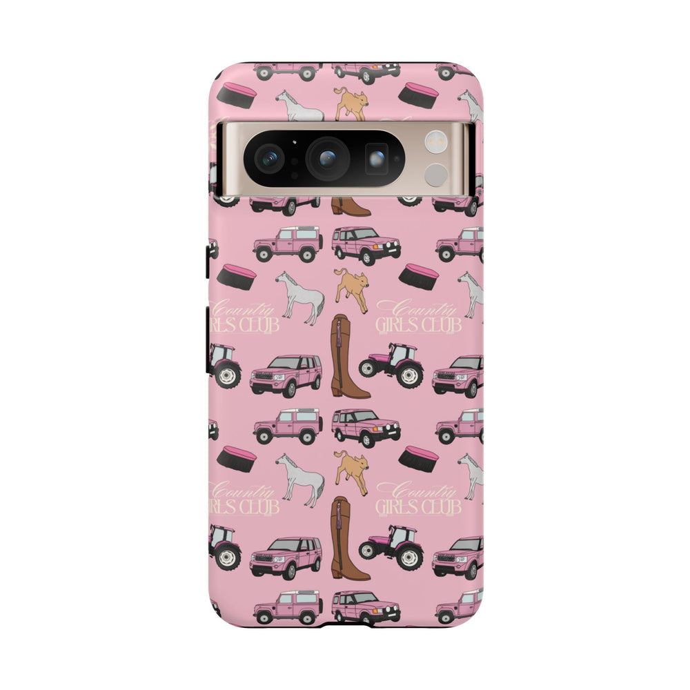 Pink Country Girls Club x Country Cases Android Phone Case