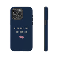 Navy & Pink 'Here for the Elevenses' Case