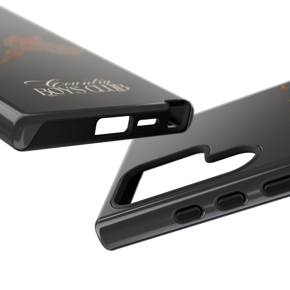 Charcoal 'Country Boys Club Pheasant' Case  | CGC x Country Cases