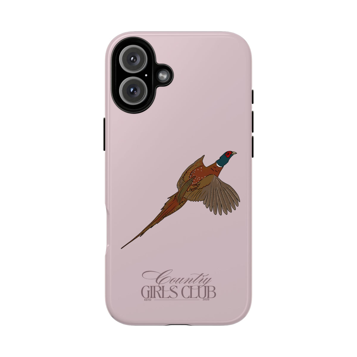 Dusty Rose 'Girls Pheasant' Case  | CGC x Country Cases