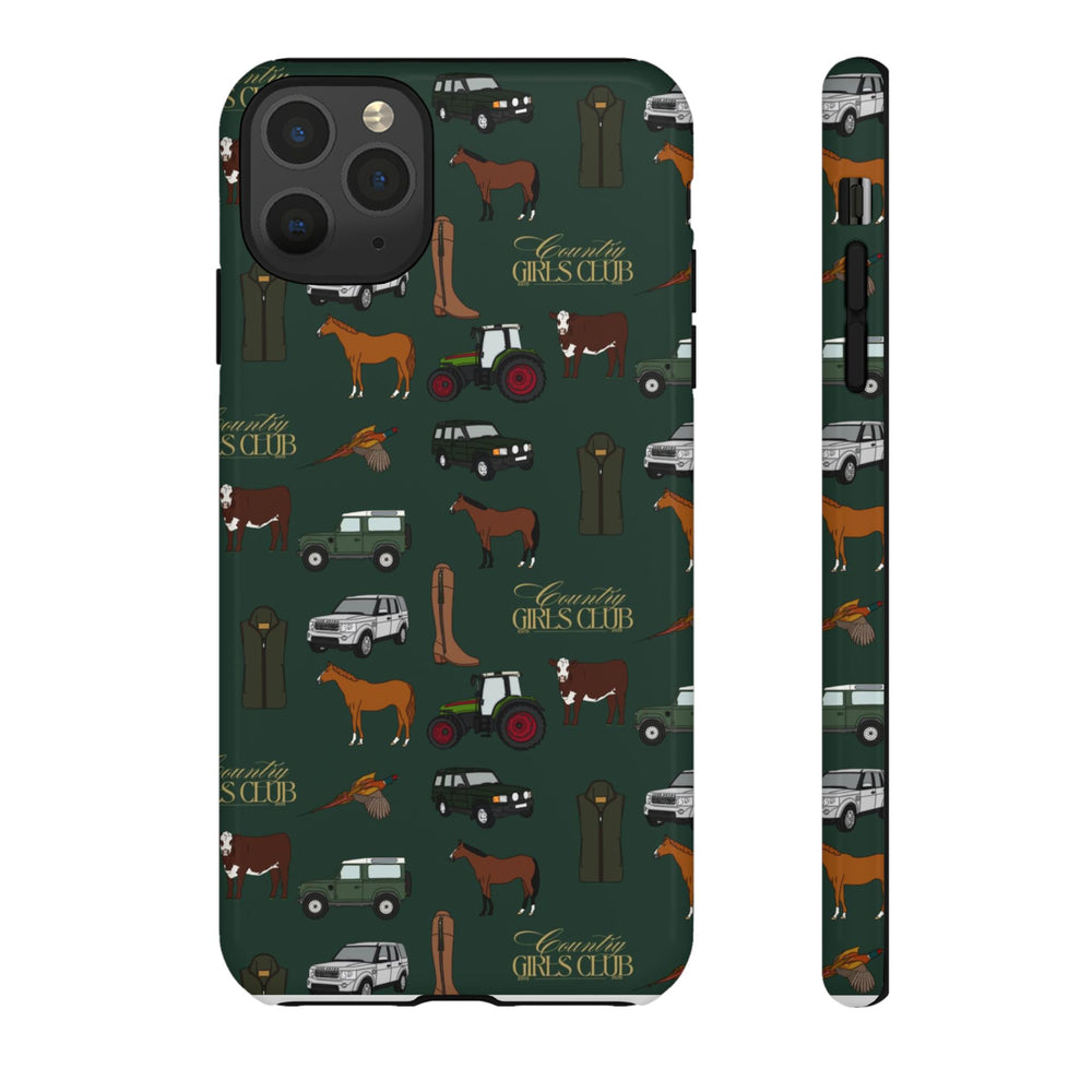 Green Country Girls Club x Country Cases iPhone Case