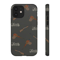 Charcoal 'Boys Pheasants & Shotguns' Case  | CBC x Country Cases