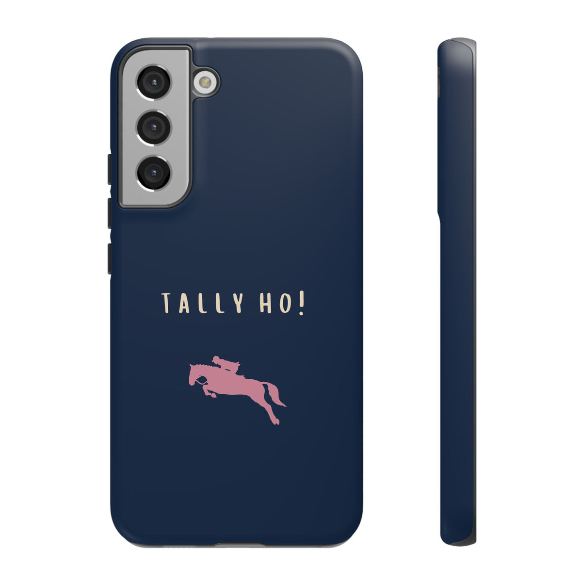 Navy & Pink 'Tally Ho!' (Horse)