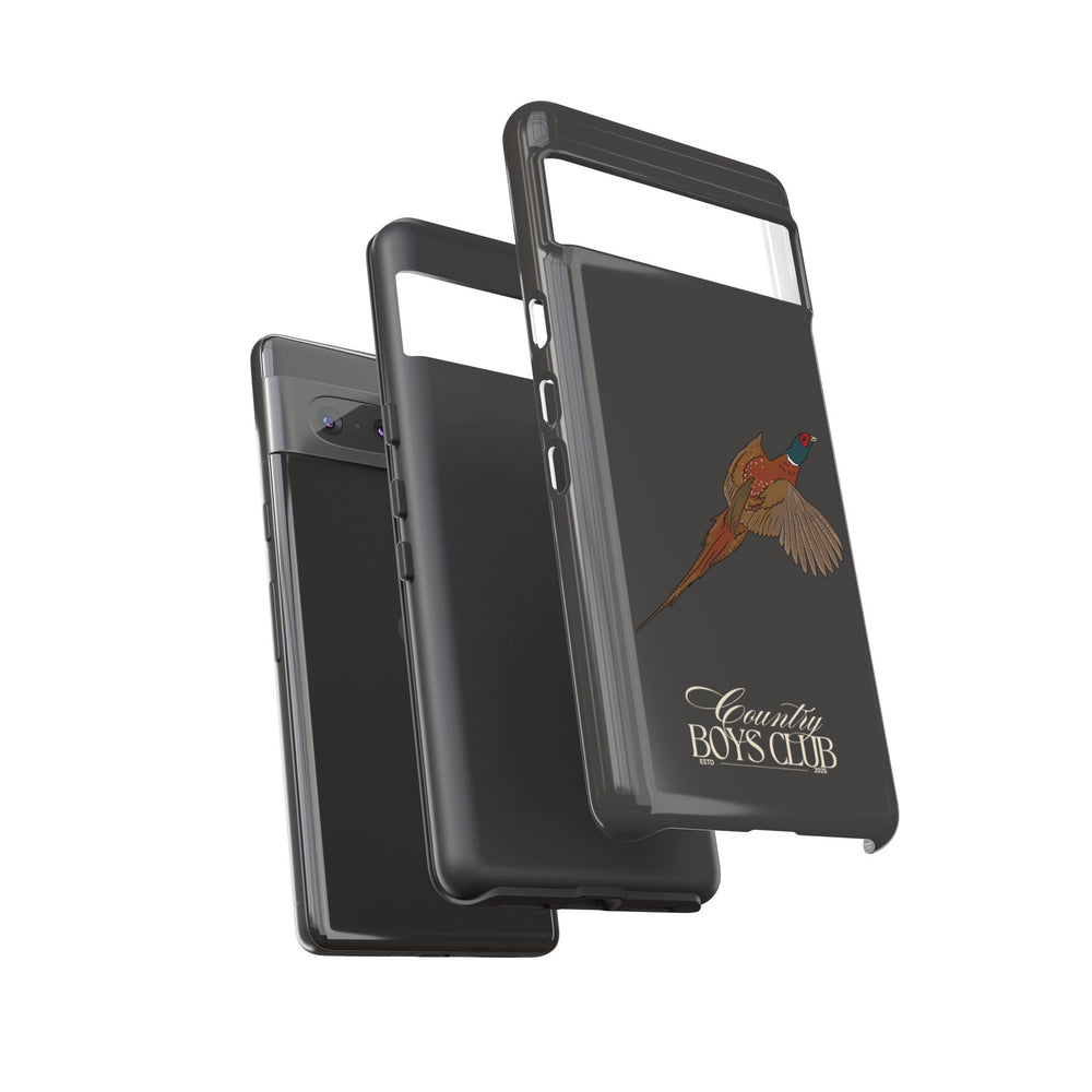 Charcoal 'Country Boys Club Pheasant' Case  | CGC x Country Cases