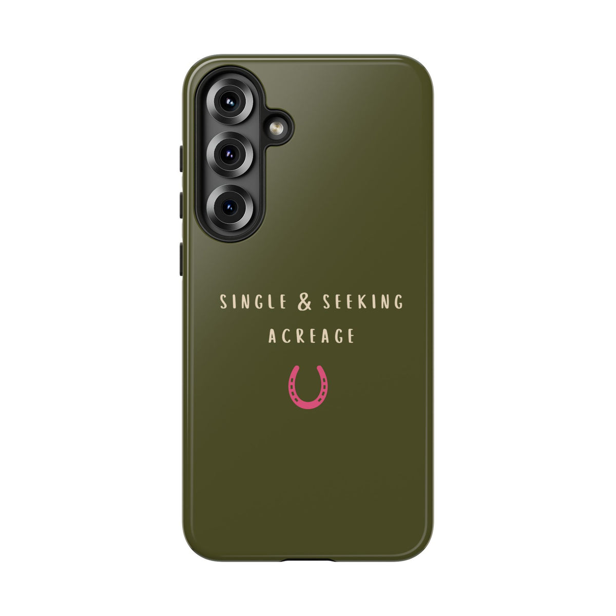 Green & Pink Single & Seeking Acreage Case