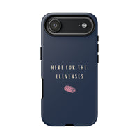 Navy & Pink 'Here for the Elevenses' Case