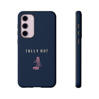 Navy & Pink 'Tally Ho!' (Bridle)