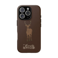 Chestnut Brown 'Country Boys Club Deer' Case  | CBC x Country Cases