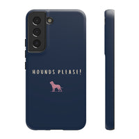 Navy & Pink 'Hounds Please' Case