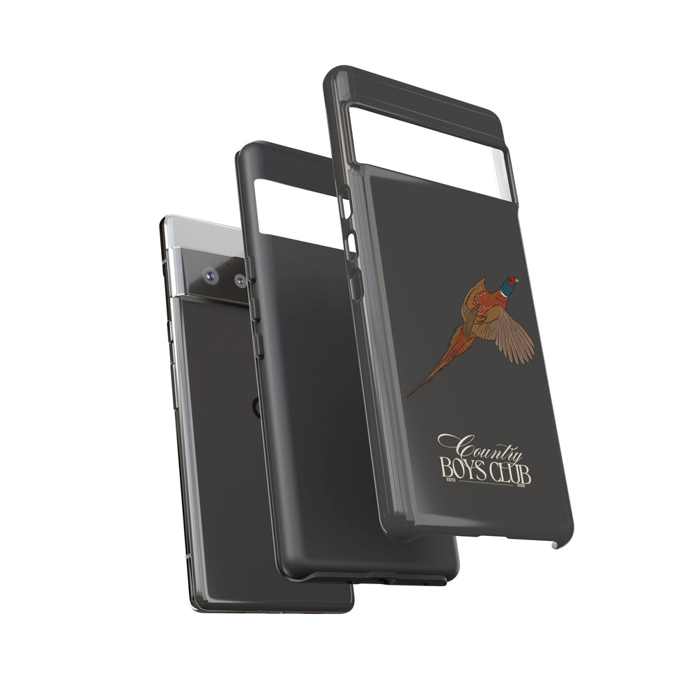Charcoal 'Country Boys Club Pheasant' Case  | CGC x Country Cases
