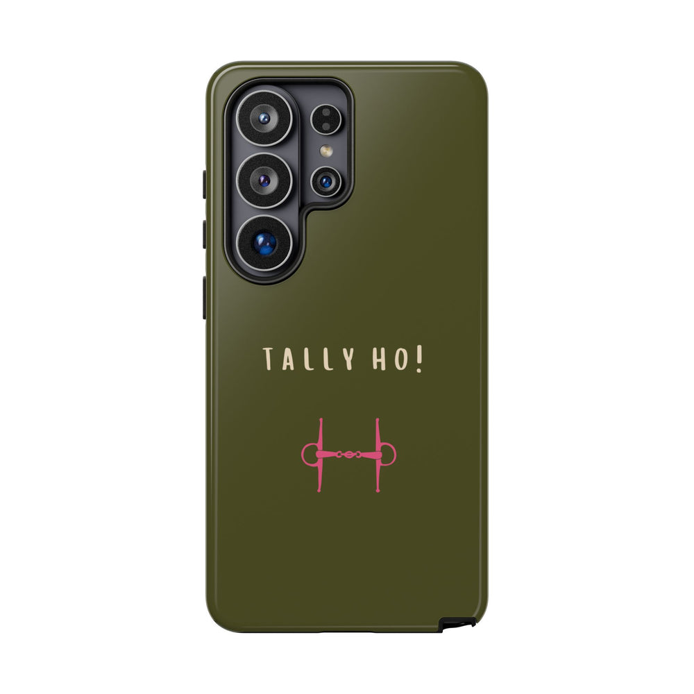 Green & Pink 'Tally Ho!' (Snaffle)