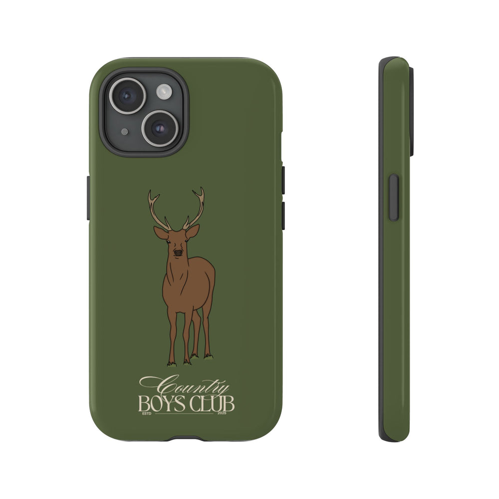 Green Country Boys Club Deer Stalking Case  | CGC x Country Cases
