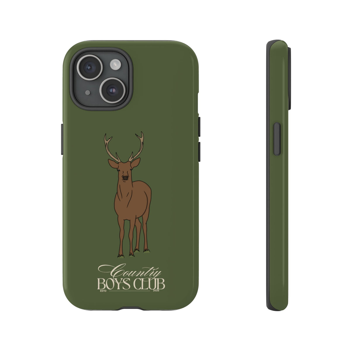 Green Country Boys Club Deer Stalking Case  | CGC x Country Cases