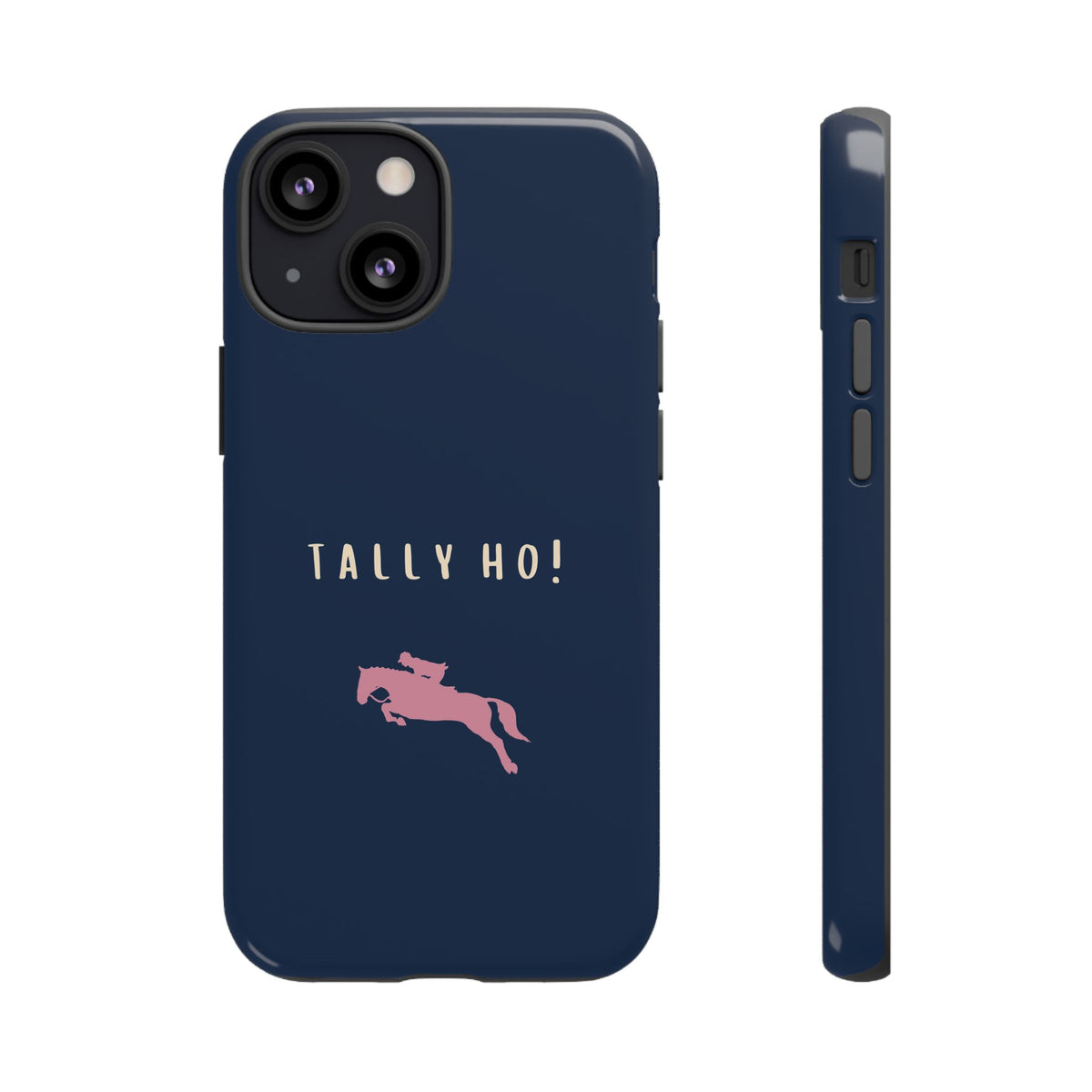 Navy & Pink 'Tally Ho!' (Horse)