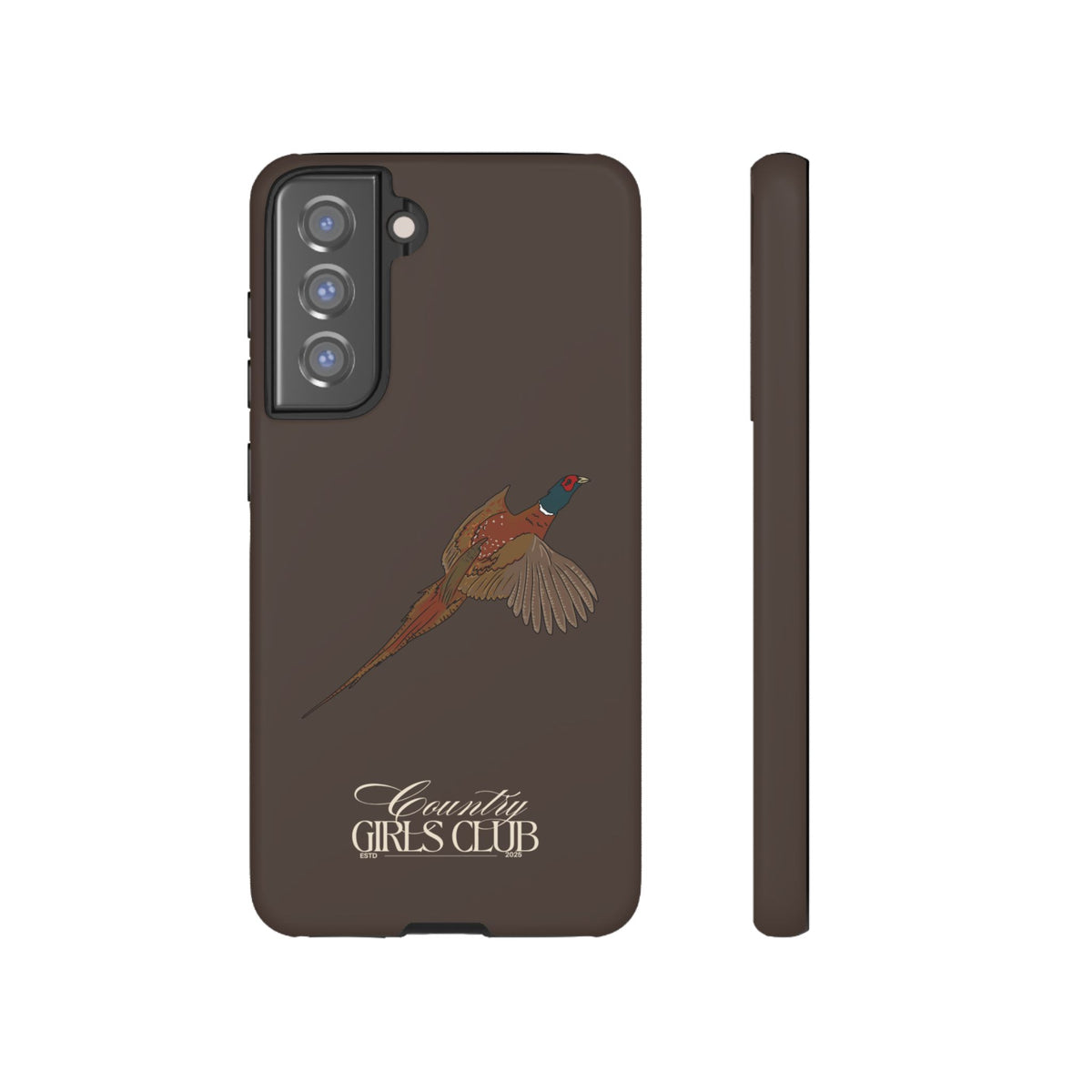 Espresso 'Girls Pheasant' Case  | CGC x Country Cases
