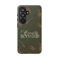 Forest Green Boys Love Guns Case  | CGC x Country Cases