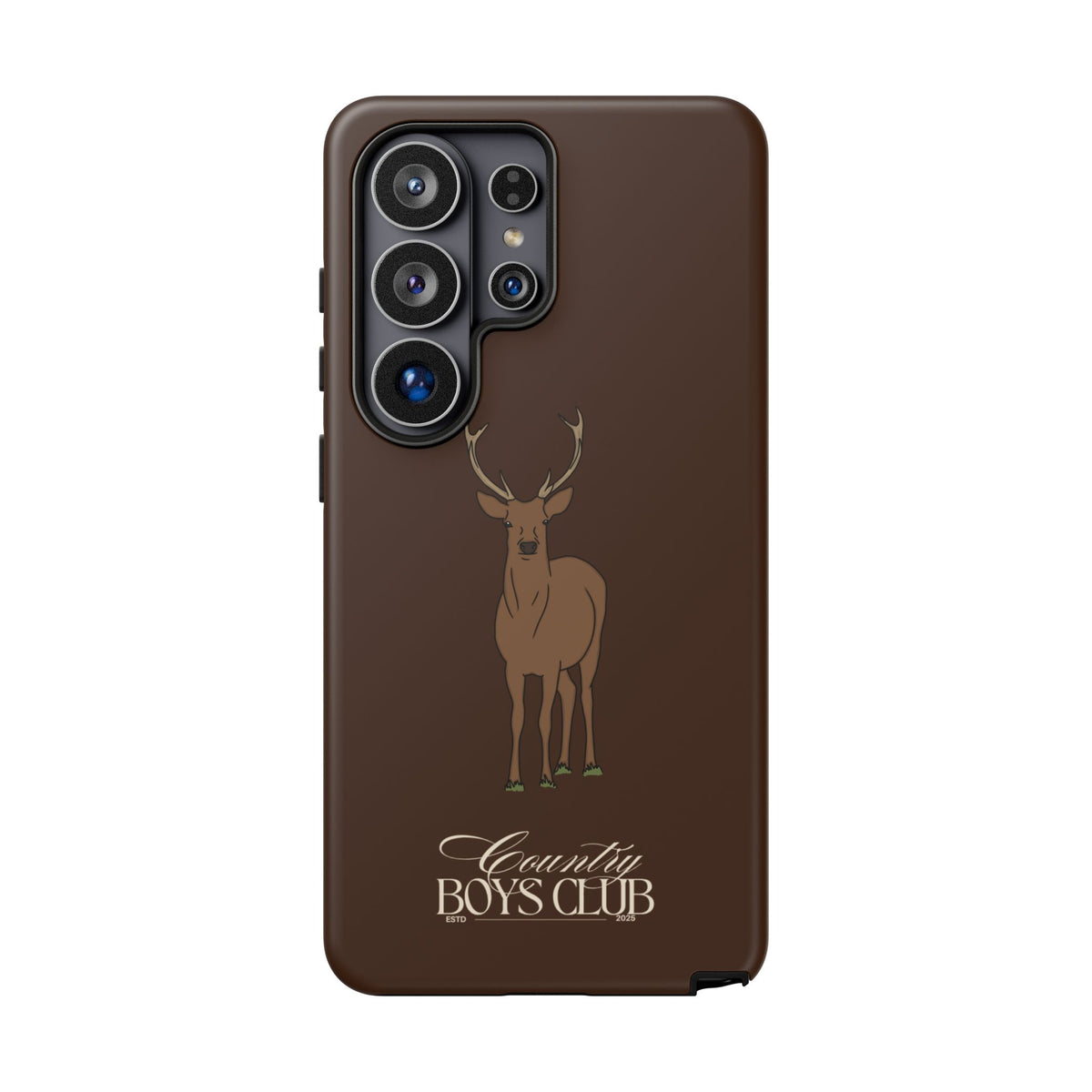 Chestnut Brown 'Country Boys Club Deer' Case  | CBC x Country Cases