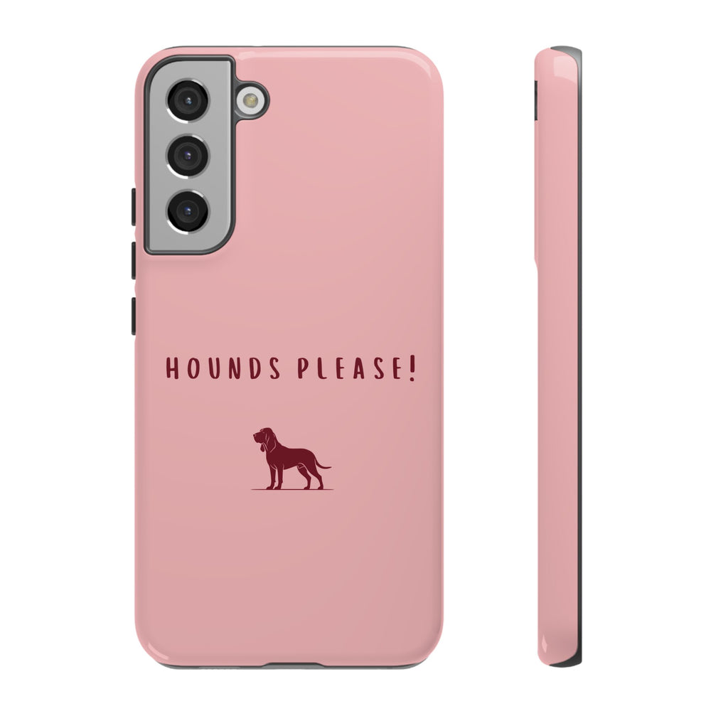 Pink & Burgundy 'Hounds Please' Case