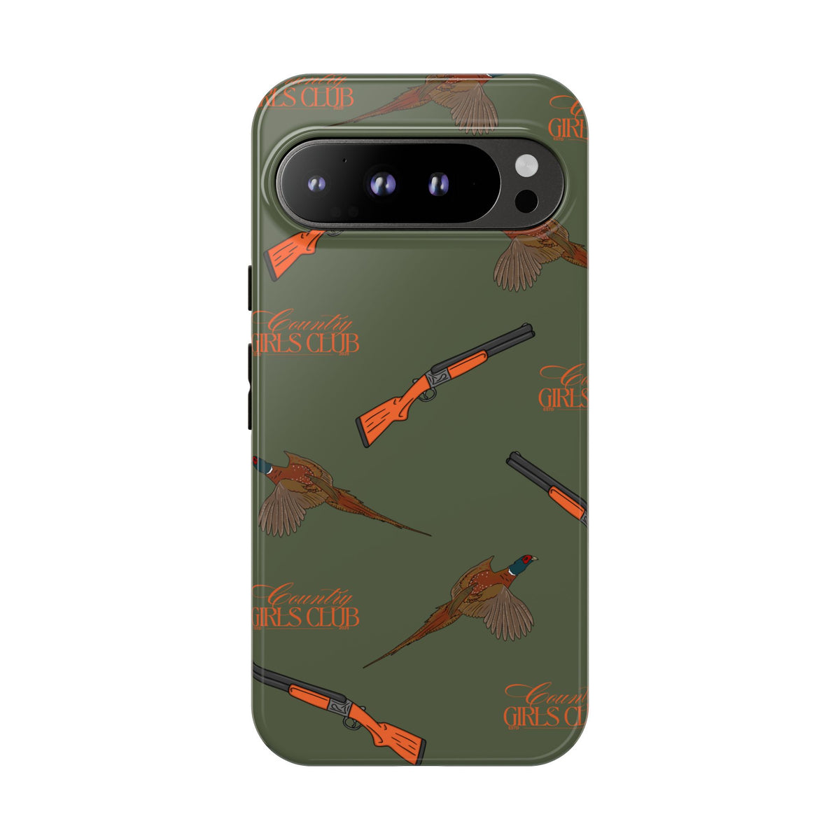 Green & Orange Beaters Case (Girls)  | CGC x Country Cases