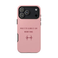 Pink & Burgundy 'Pretty Girls Go Hunting' (Snaffle)