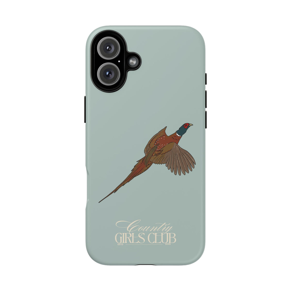 Duck Egg 'Girls Pheasant' Case  | CGC x Country Cases