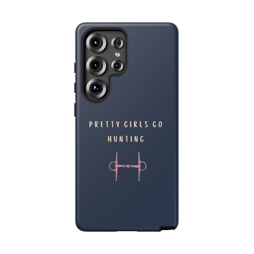 Navy & Pink 'Pretty Girls Go Hunting' (Snaffle)