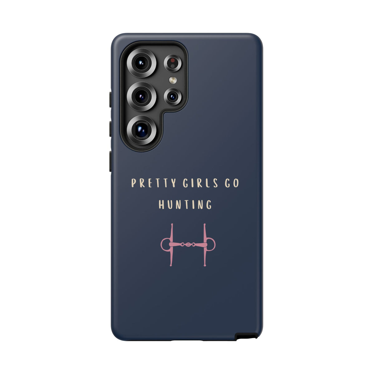 Navy & Pink 'Pretty Girls Go Hunting' (Snaffle)