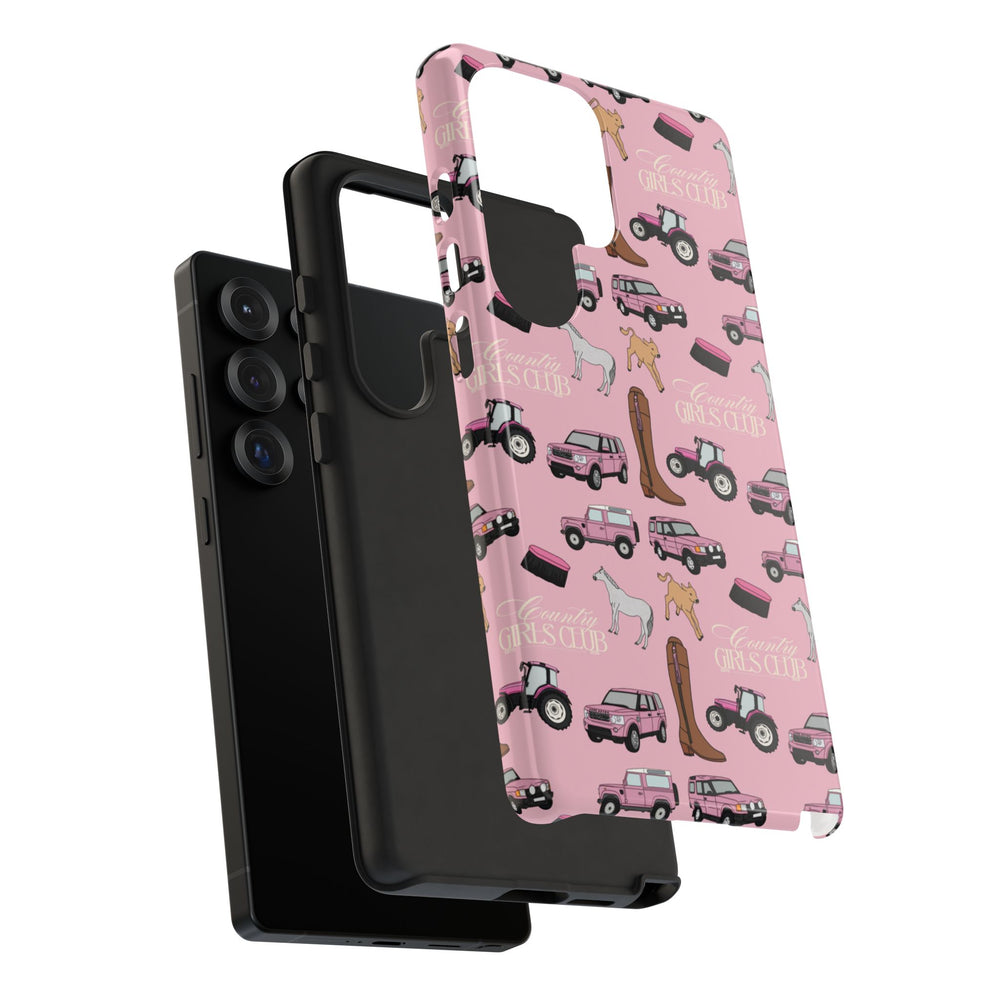 Pink Country Girls Club x Country Cases Android Phone Case
