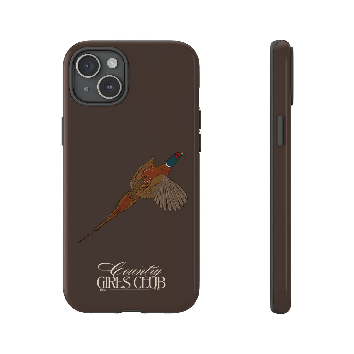 Espresso 'Girls Pheasant' Case  | CGC x Country Cases