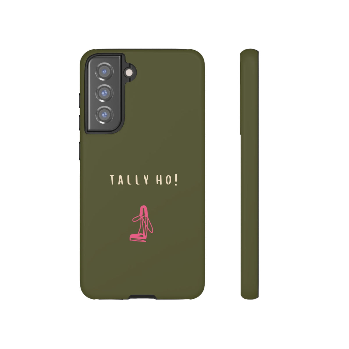 Green & Pink 'Tally Ho!' (Bridle)
