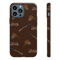 Chestnut Brown 'Boys Pheasants & Shotguns' Case  | CBC x Country Cases