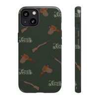 Field Green 'Boys Pheasants & Shotguns' Case  | CBC x Country Cases